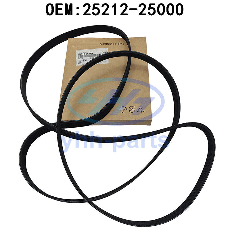 25212-25000 V-Ribbed Belt SONATA 09-10 Optima Rondo Sorento SantaFe 2.4L
