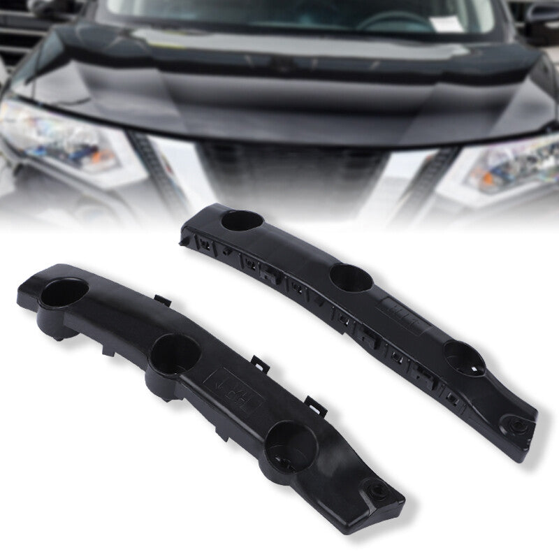 1 Pair Front Left+Right Bumper Bracket Support for Nissan Rogue SUV 2014-2019