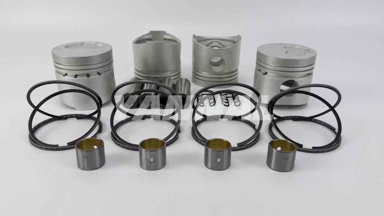 for Mitsubishi K4E-IDI engine parts with piston rings