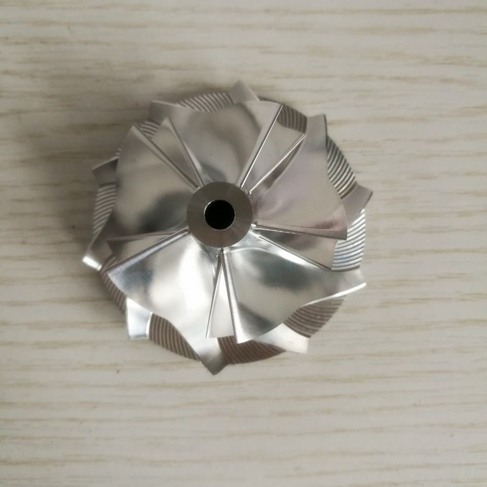 GT15-25 44.50/60.01 mm 5+5 Blade Performance Turbo Billet Compressor Wheel