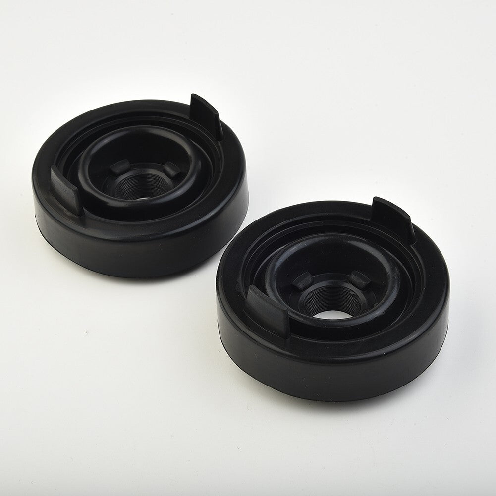 2-Pack Car Headlight Dust Covers, 80mm Rubber, Suitable for LED HID Xenon Lamps