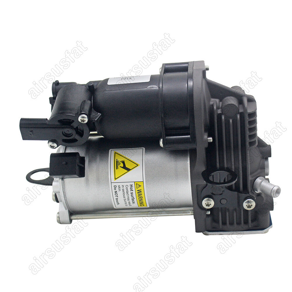 2x Rear Air Suspension Spring Bags+Air Compressor Pump for Mercedes W164 X164 US