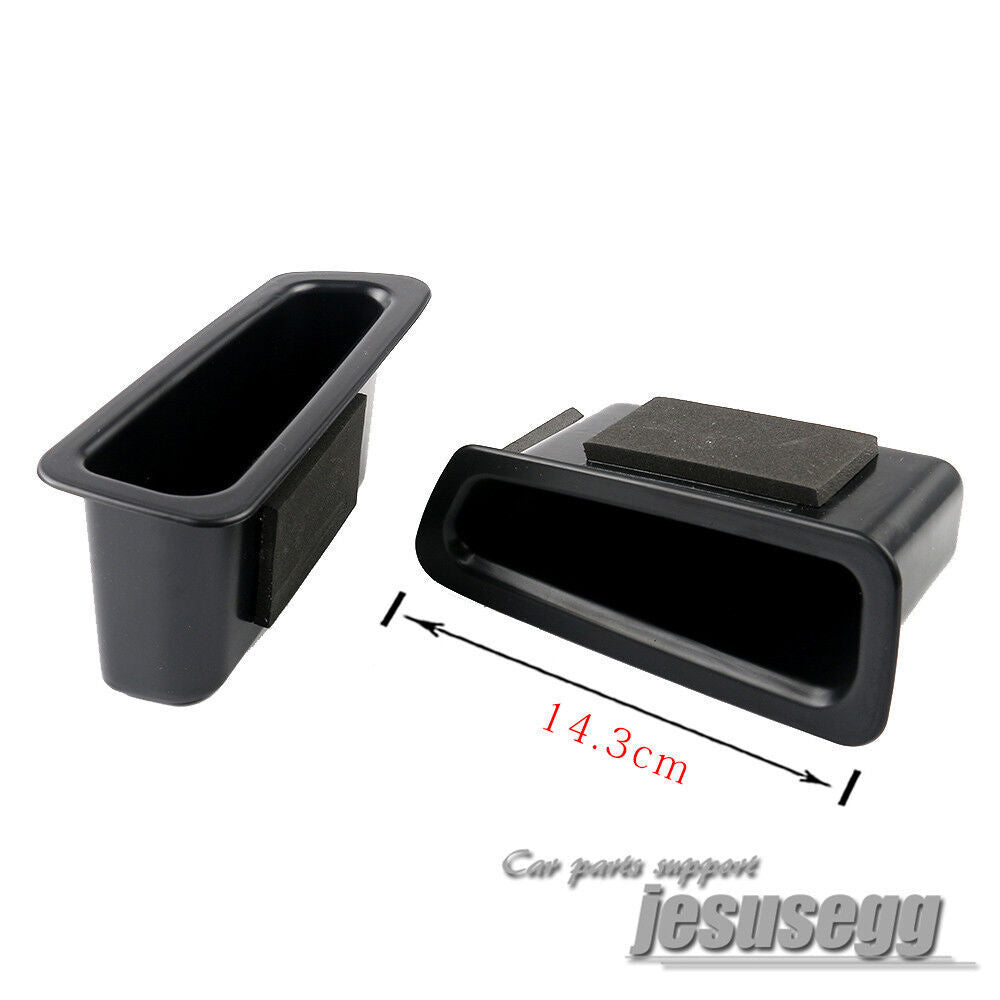 Front Glove Armrest Storage Box Door Organizer Handle R+L for Volvo XC60 2009-16