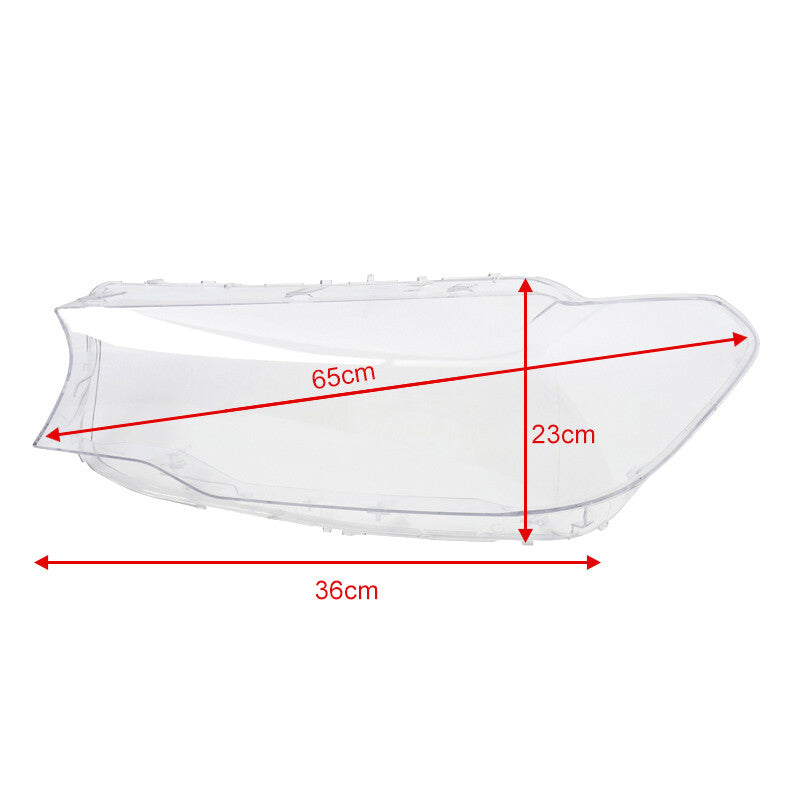 Headlight lens cover on the left side of for BMW 5 Series G30 G31 G38 2017 2018
