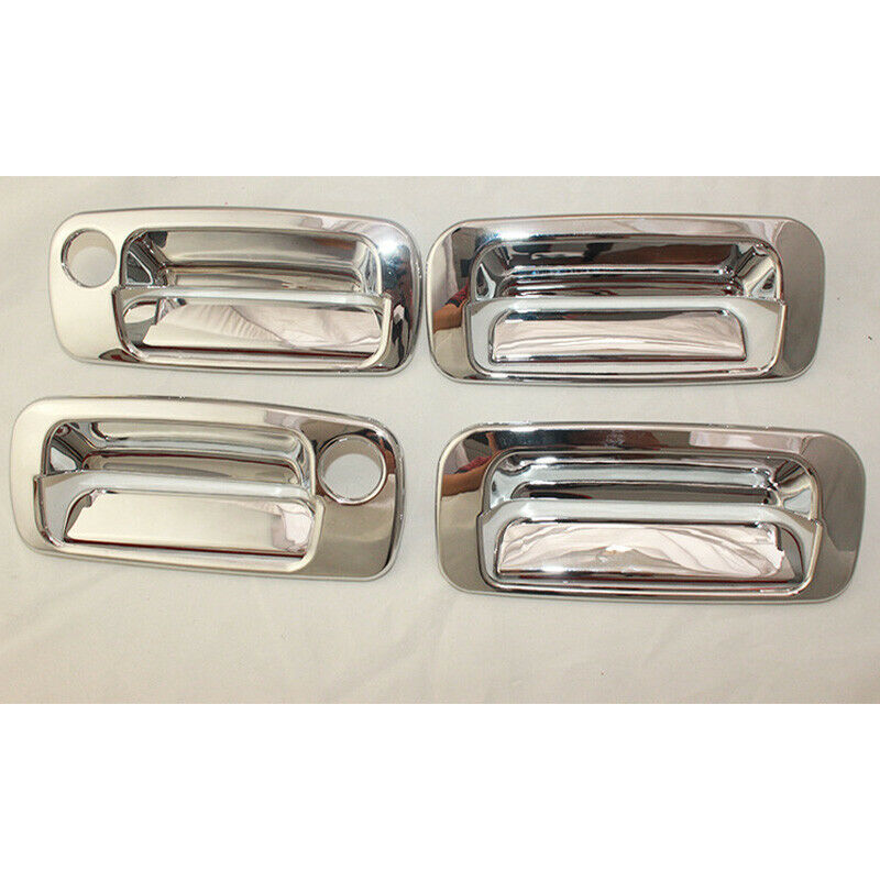for Land Cruiser LC80 FJ80 1990-1997 Chrome Outside Door Handle Bowl Cover Trim