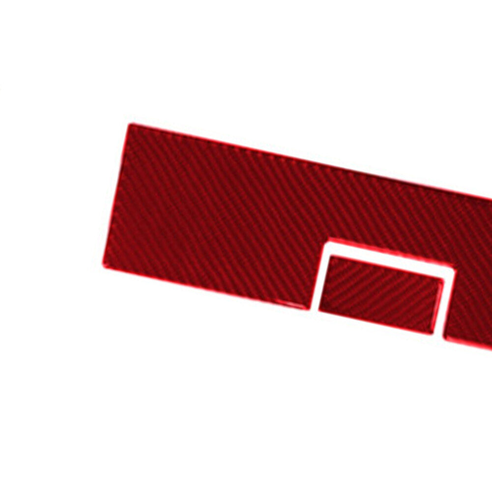 5X Red Carbon Fiber Dashboard Cover Trim Kit For Colorado 2004-12/ for Canyon 2005-12