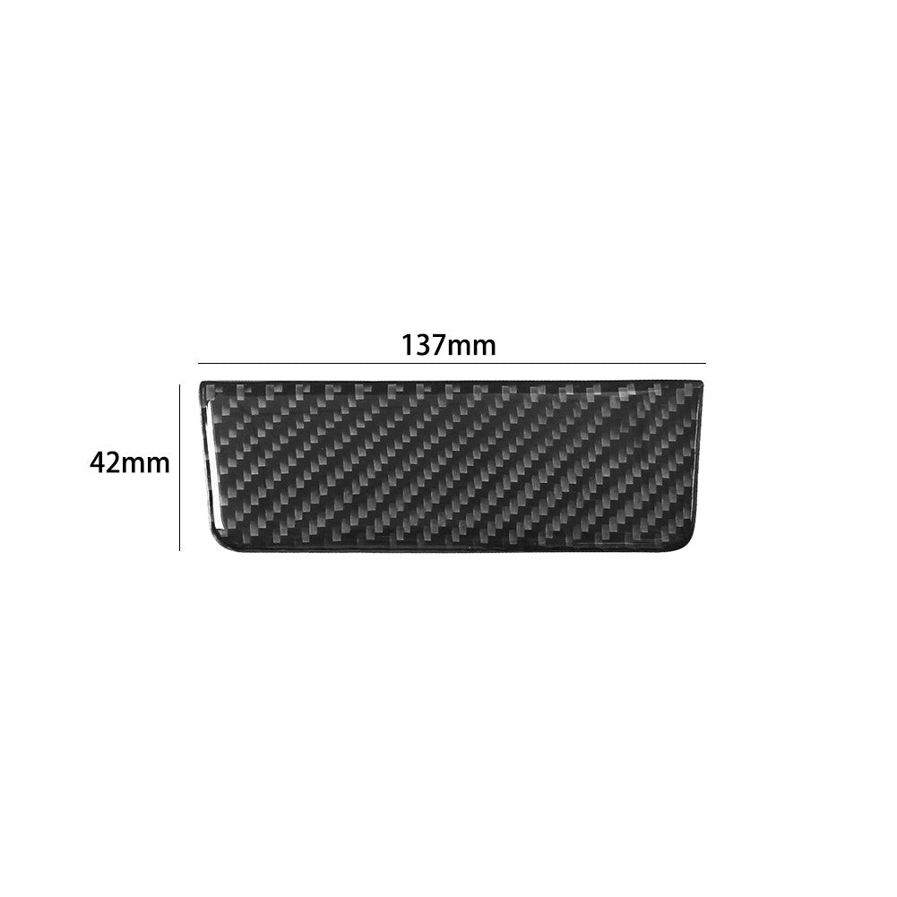 Carbon Fiber Rear Console Panel Trim for Land Rover Discovery Sport 2015-2019
