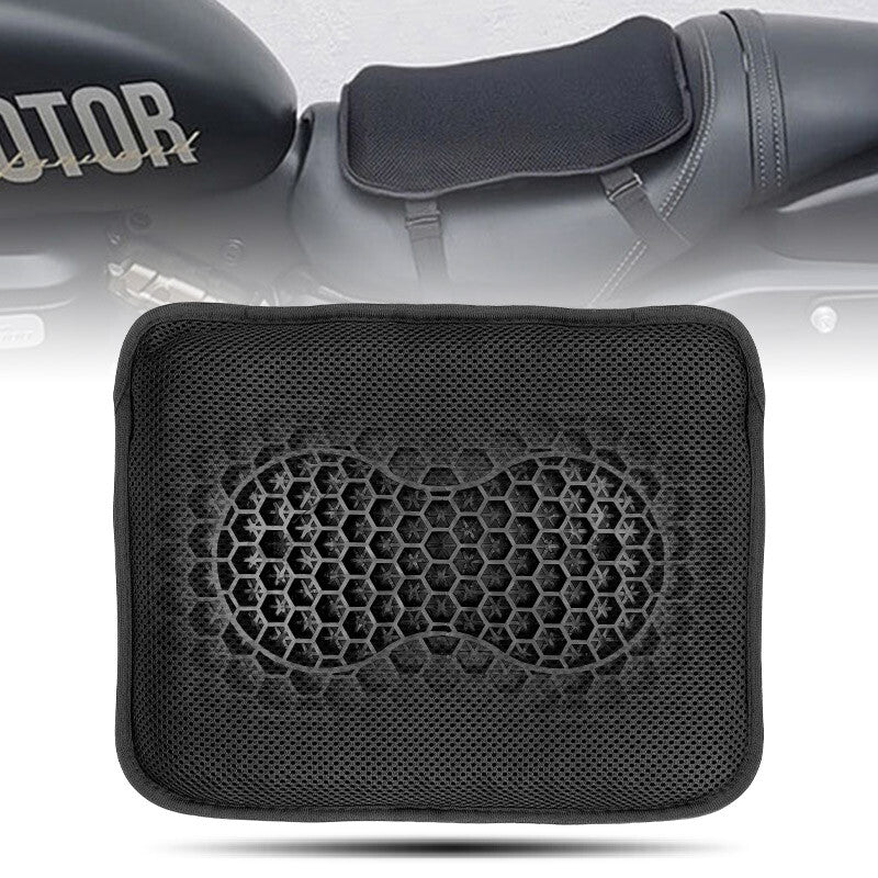 Comfort Motorcycle Honeycomb Gel for Seat Cushion Pillow Pad Cover Relief Universal