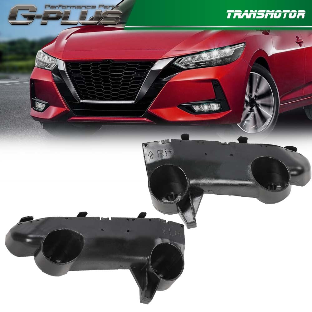 Suitable for 2020 and 2021 for Nissan Sentra front bumper mounting brackets (left and right).