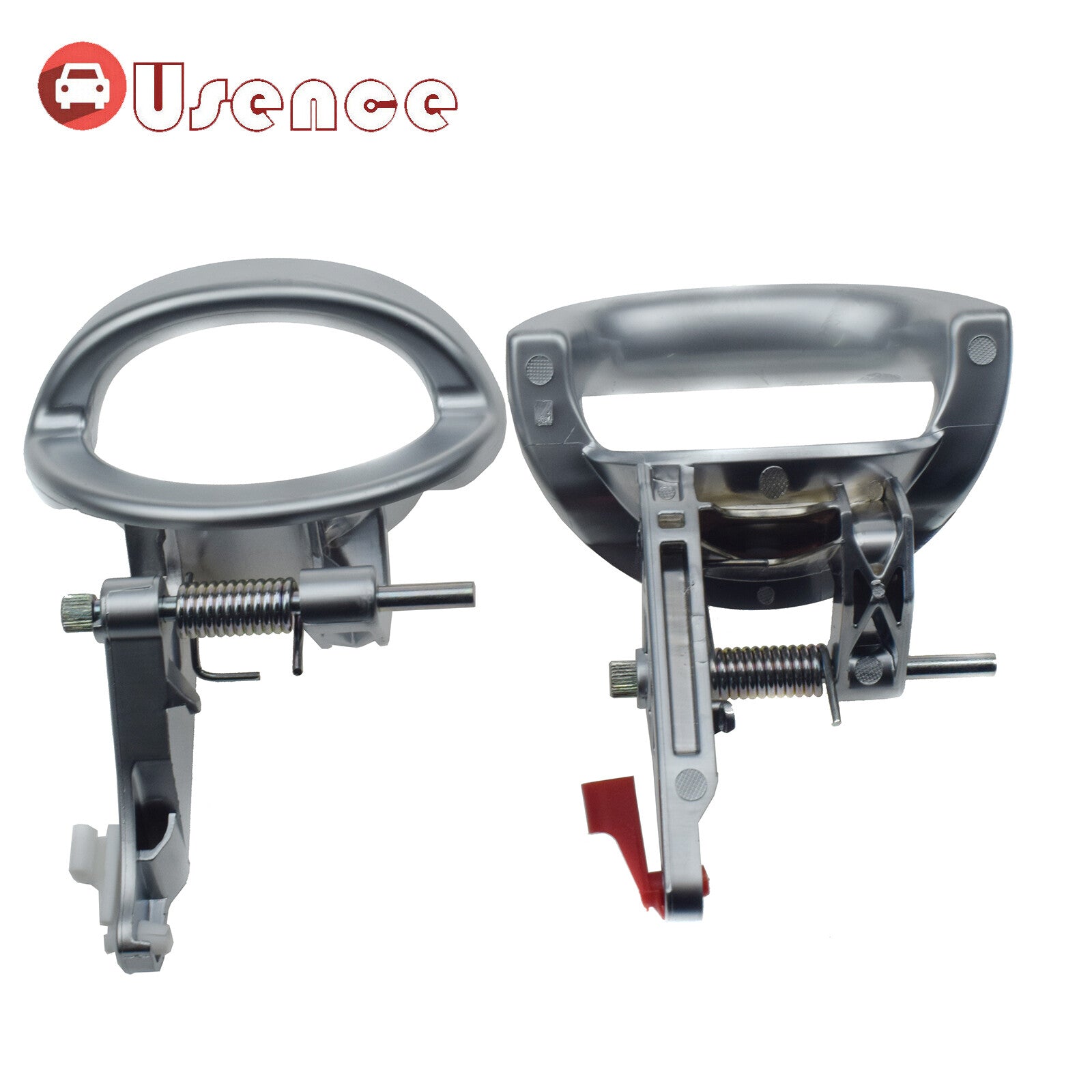 2PCS Chrome Interior Left  Right Front/Rear Door Handles For 07-11 for Dodge Nitro