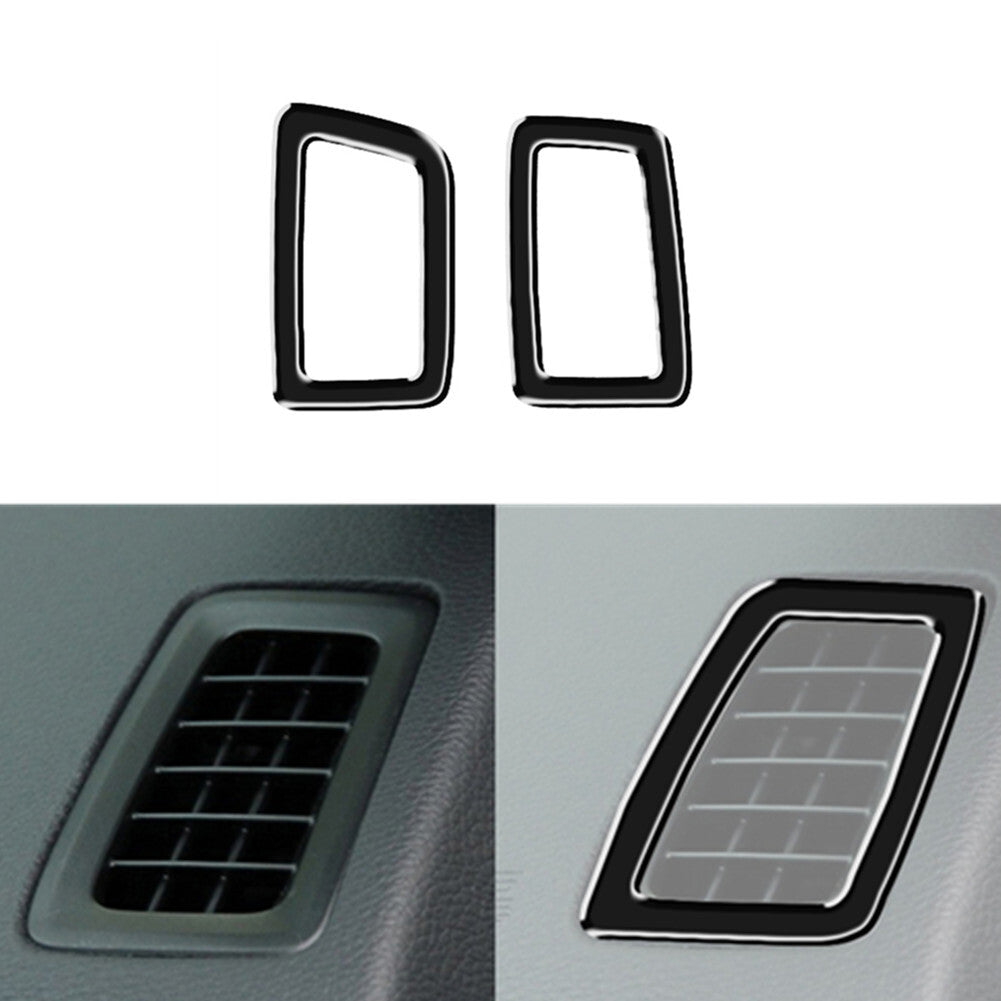 Interior Piano Black Dashboard Air Outlet Trim Cover for Honda Accord 2013-2017