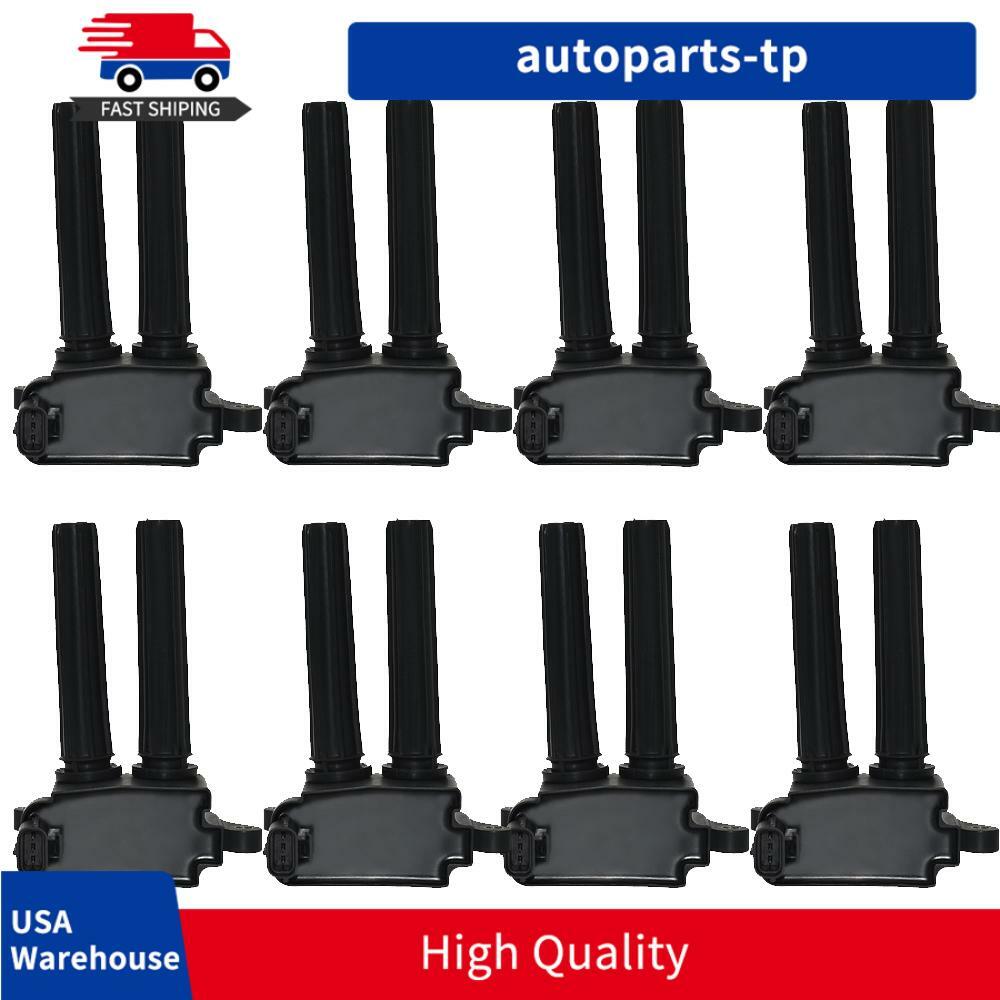 8-Piece Ignition Coil Pack for Chrysler for Dodge for Jeep for Ram 2005-2016 5.7L 6.1L 6.2L 6.4L