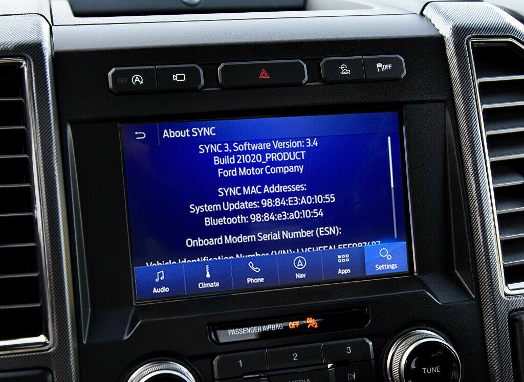 F150 F250 Factory sync2 to sync3 upgrade carplay kits 3.4 2021map GPS