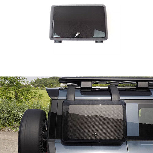 Carrier Case Side Mount Tool Box Dry Carbon Fiber for Land Rover for Defender 20-23