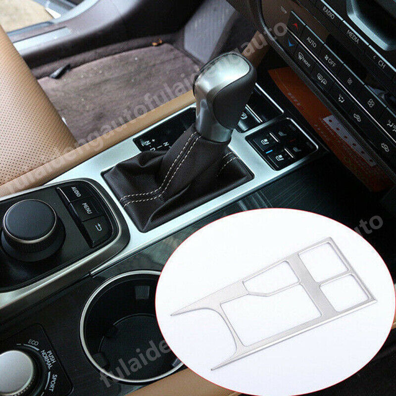 for Lexus RX350 RX450H 2016-2022 Silver Matte Gear Shift Panel Cover Trim Decor