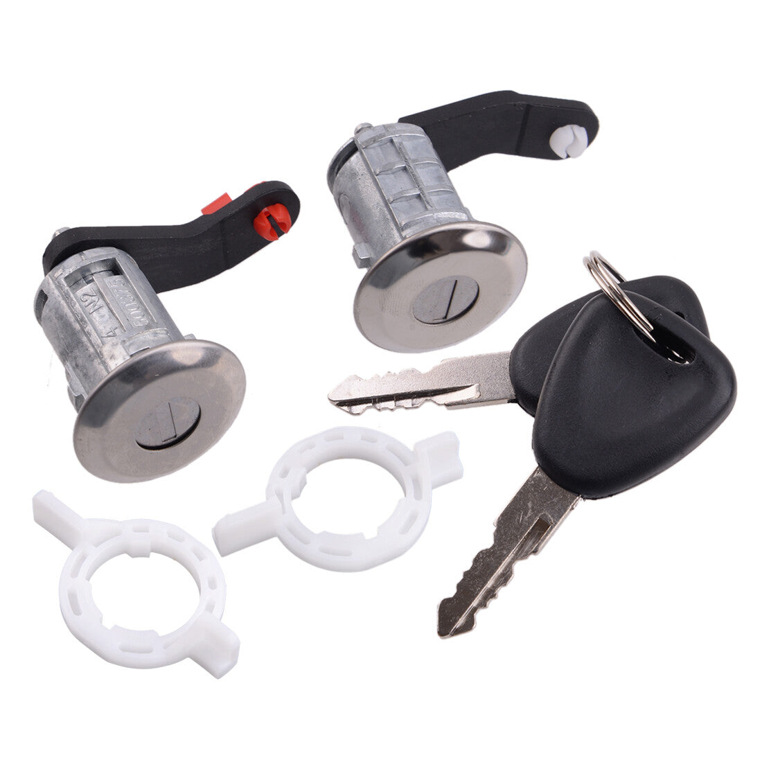 Front Door Lock Barrel Cylinder Set with 2 Keys Fit for Renault Master 98-16 New