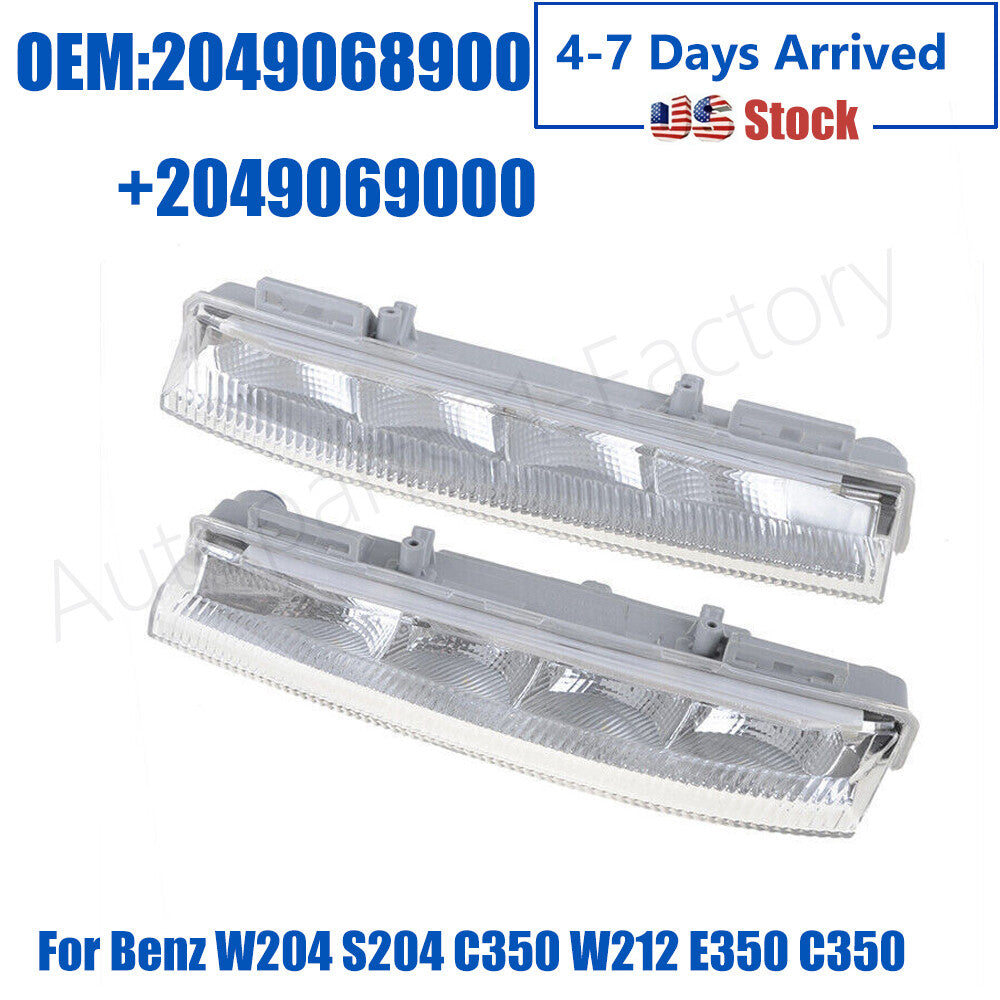 Daytime Running Light Fog Lamp for Benz W204 S204 C350 W212 E350 C350 C250 W204