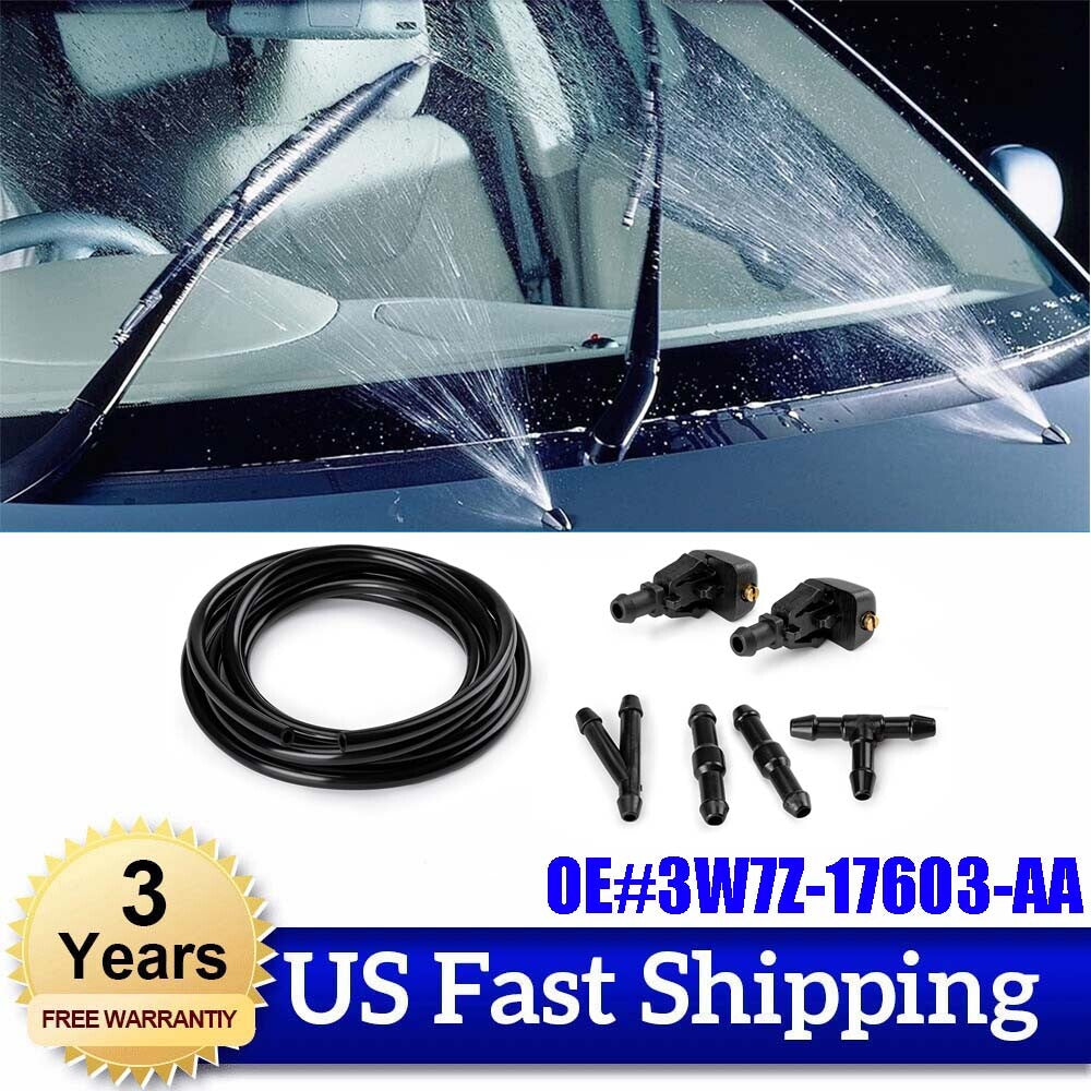 2-Pack Windshield Washer Washer Liquid Nozzles for Ford F150 2004 2005 2006-2014
