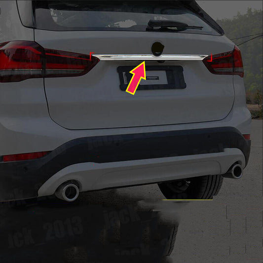 steel Moulding Tail Trunk Lid Cover Trim for BMW F48 X1 2016-2022 Accessories