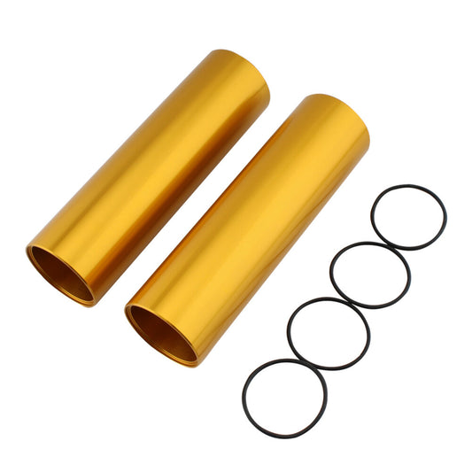 for BMW RnineT Urban G/S Aluminum Motorcycle Fork Slider Guard Cover Kit Gold UK