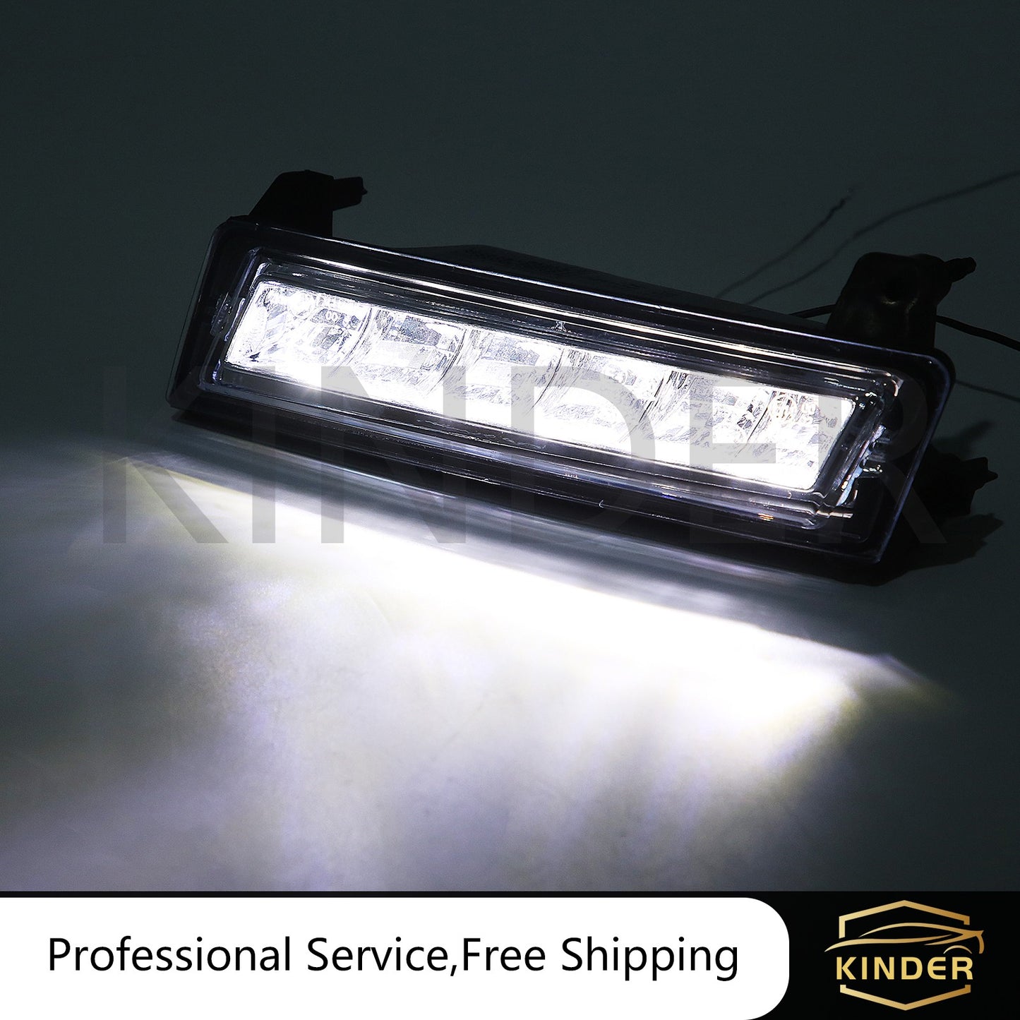 Fit For 2010-2012 for Mercedes-Benz ML350 Daytime Running Lights Left Right Side