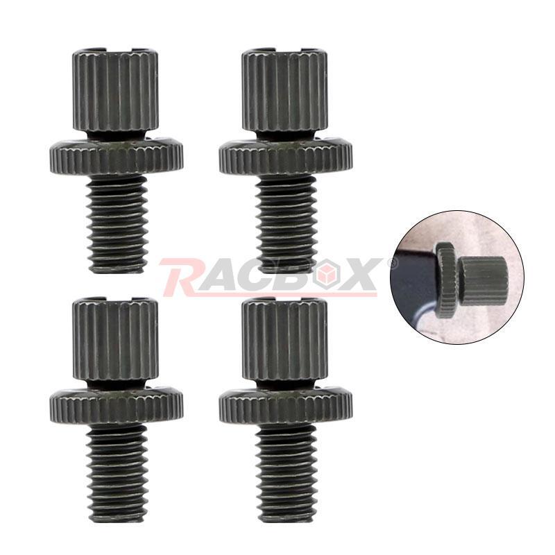4x Universal 8mm Brake Clutch Cable Adjuster Nuts Bolts For Motorcycle ATV
