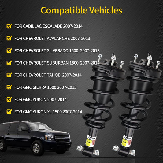 2¡Á Rear Shock Absorber Struts w/ADS for Mercedes-Benz G63 AMG G550 W463 2019-23