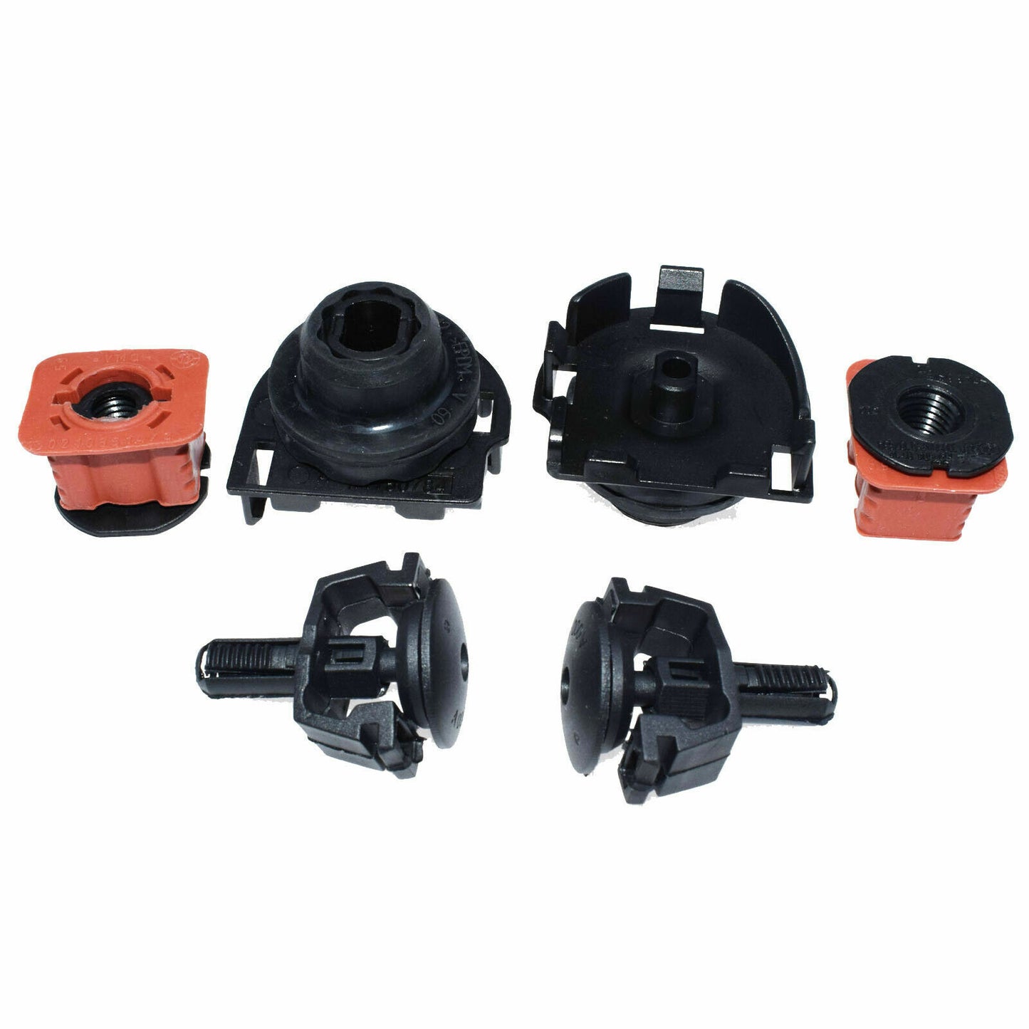 Radiator mounting kit (8 pieces) for Mercedes-Benz C200, C280, C300, GLK350, SL500, E400