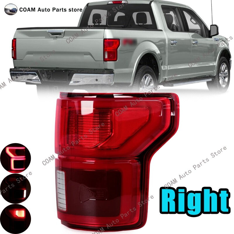 LED taillights with turn signals and blind spot monitoring for Ford F-150 (2018-2020)