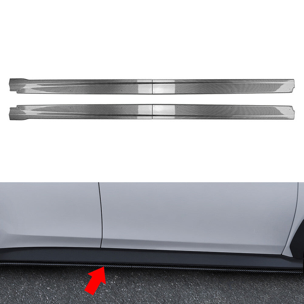 Side Skirt Extension Trim Cover for Subaru WRX STI VB 2022-2025