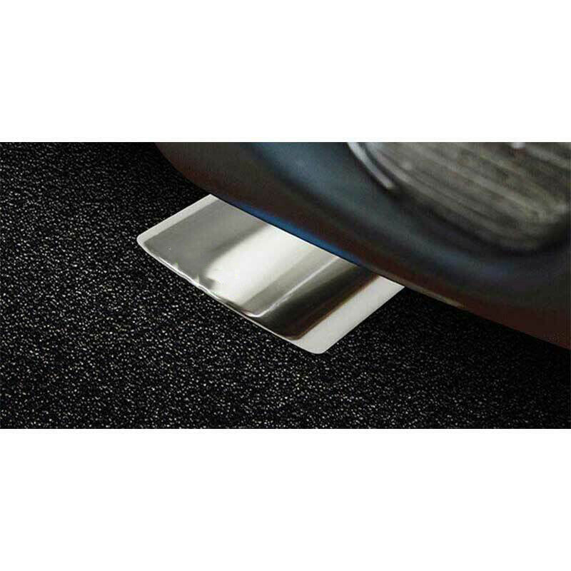 for Mitsubishi Outlander 2013-2021Silver Rear Tail Exhaust Pipe Muffler Tip trim