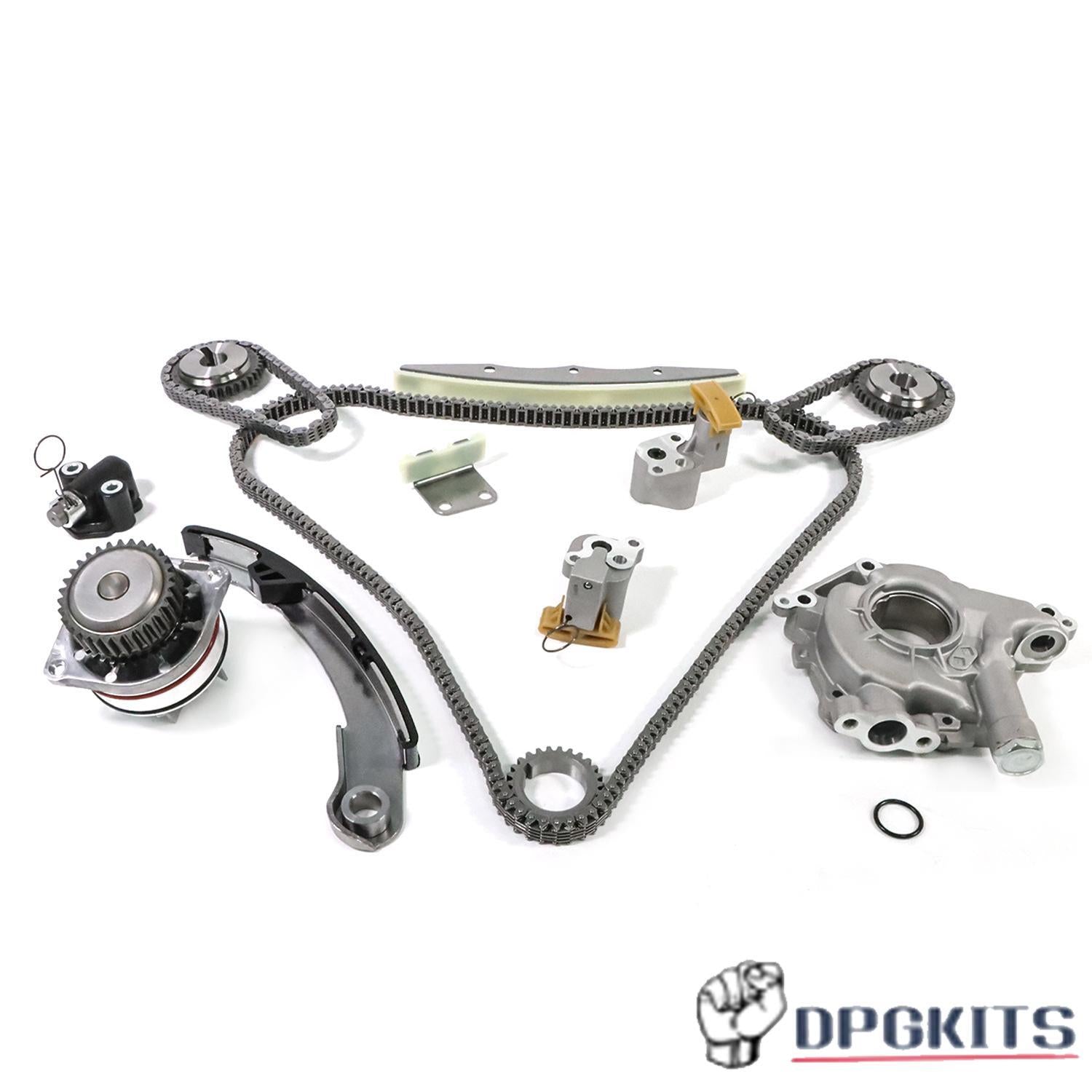 Timing Chain Set Water  Oil Pump For 2006-2008 for Nissan Altima Maxima Quest 3.5L