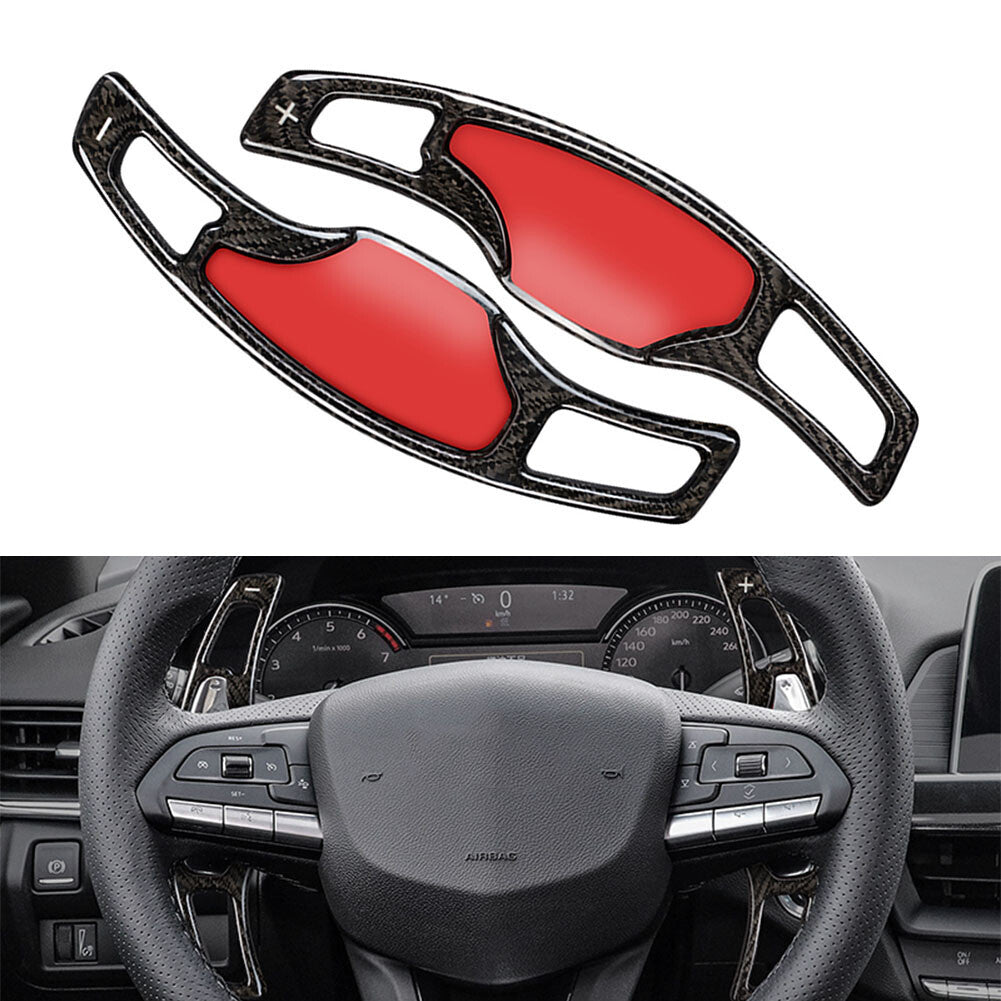 for Cadillac CT5 Forged Carbon Fiber Steering Wheel Paddle Shifter Extension