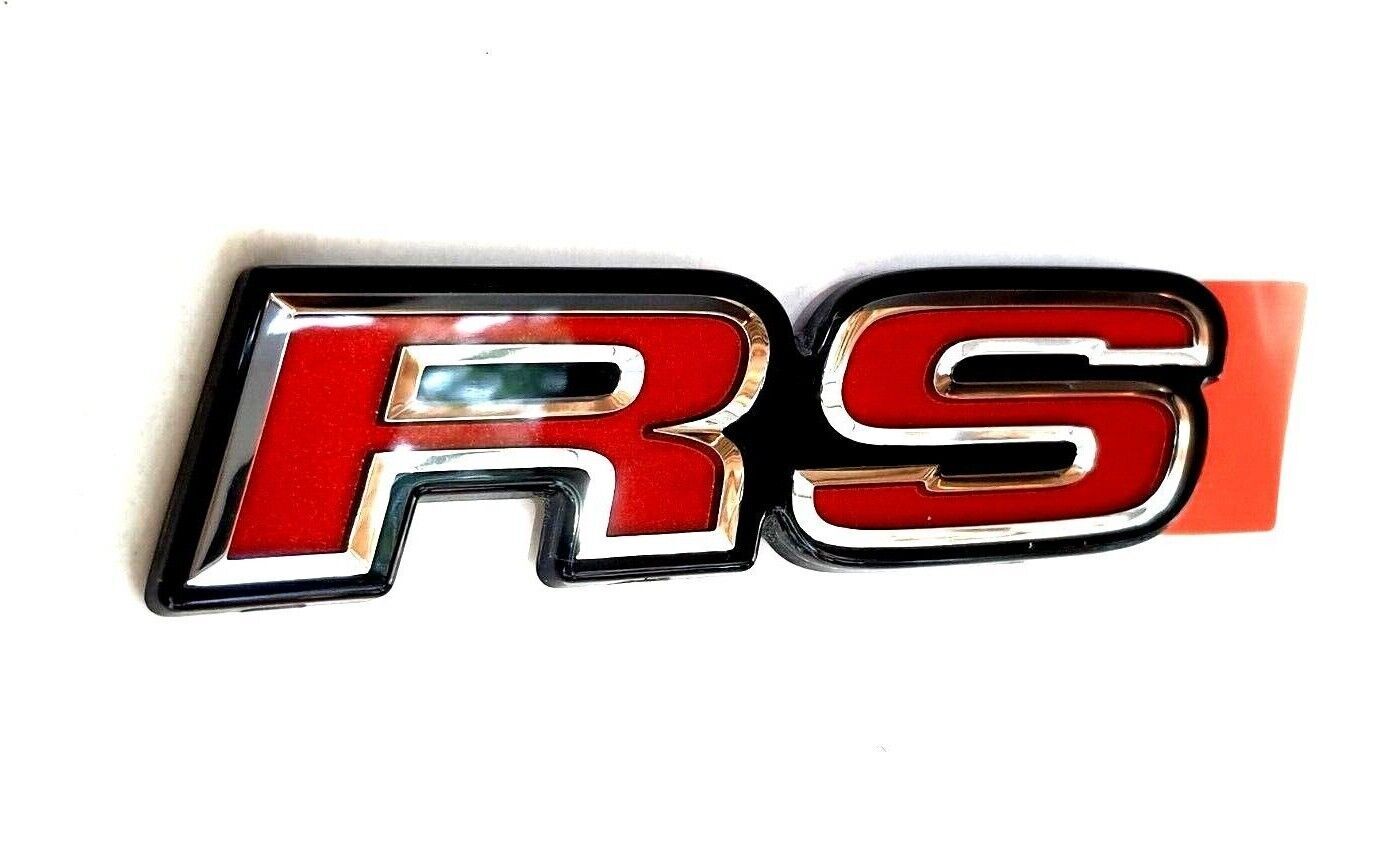 RS for HONDA logo embroidered badge for front of for Honda for Civic FC FK JAZZ 2015
