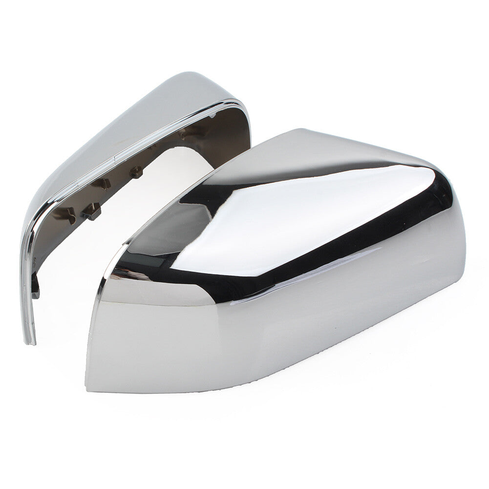 Pair Mirror Cover Cap for Land Rover LR4 LR2 Freelander 2 for Range Rover Sport