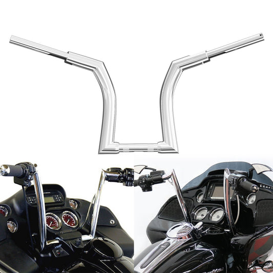 Chrome 16 Ape Hanger Handlebar 1.25 Rise for Harley Street Electra Glide 00-13