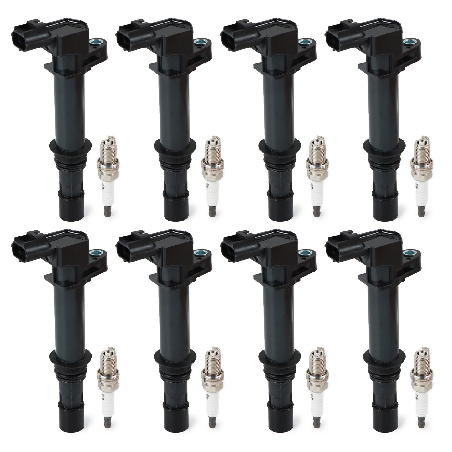 8PCS UF270 Ignition Coils + Spark Plugs for Dodge Dakota Durango RAM1500 4.7L