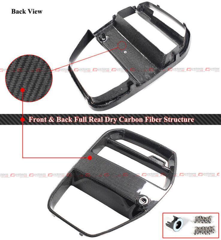 carbon fiber V-shaped nose grille suitable for 2021-2025 for BMW M3 G80 M4 G82 G83 models.