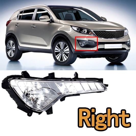 Right Front Bumper Fog Lamp Daytime Running Lamp for Kia Sportage 2009 2010-14