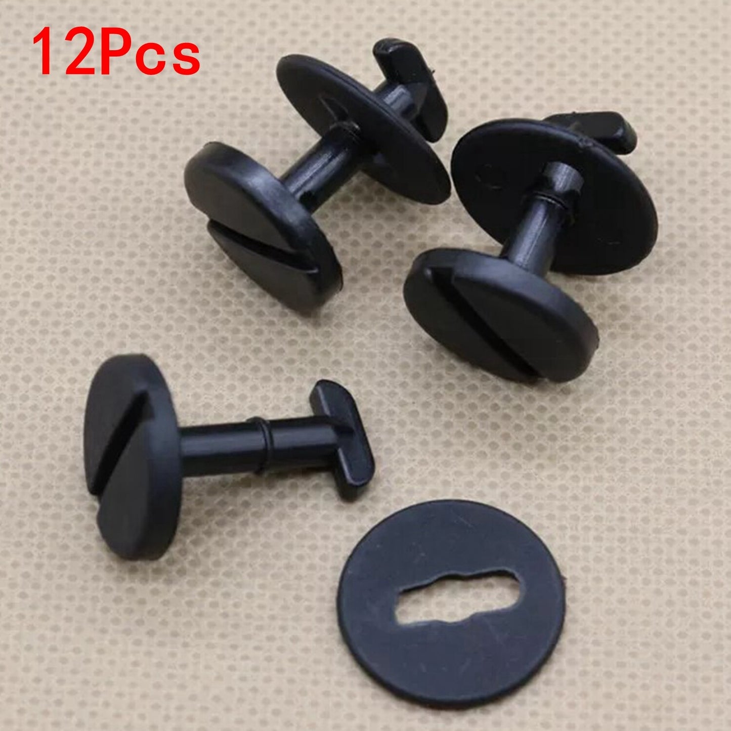 Set 12 Floor Mat Lock Fixings for BMW 525i 528i 530i 540i 740i 750iL 840Ci 850i
