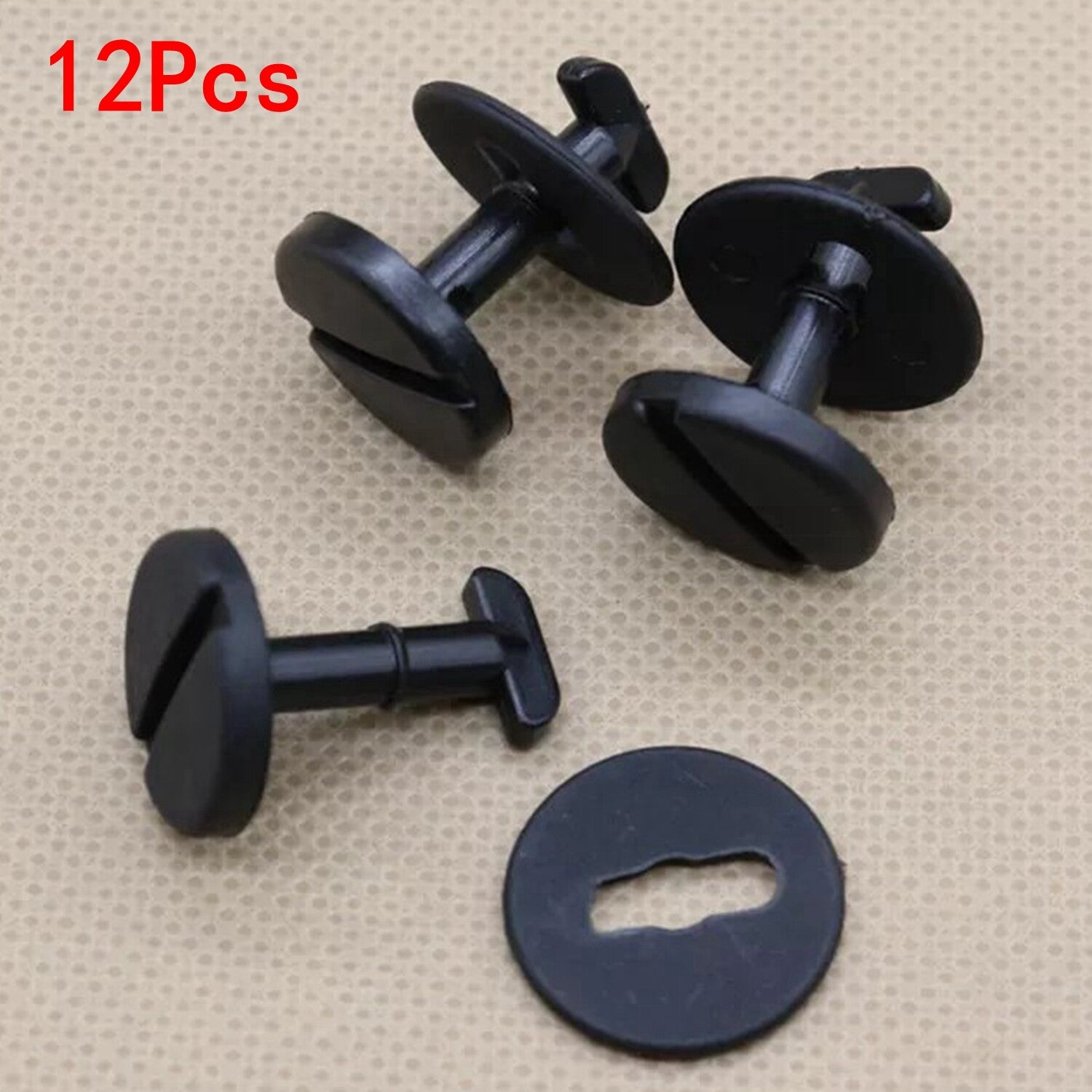 Set 12 Floor Mat Lock Fixings for BMW 525i 528i 530i 540i 740i 750iL 840Ci 850i
