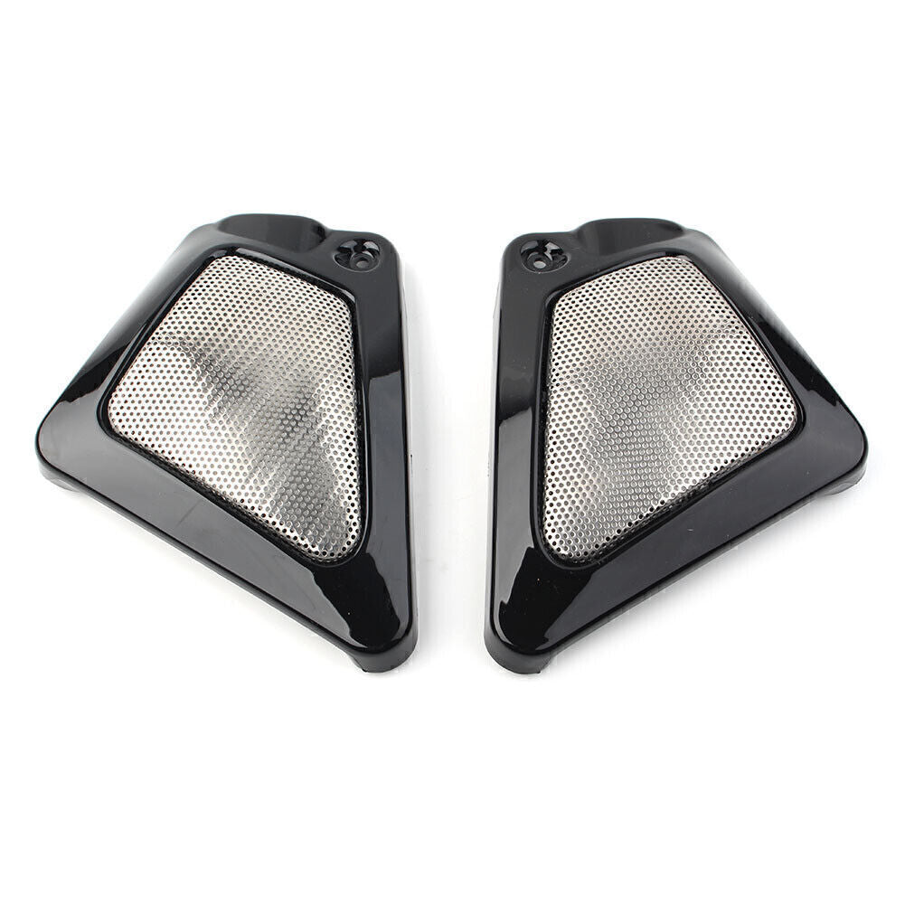 2PCS Frame Neck Side Cover Guard Black for Harley V-Rod VRSCD VRSCDX VRSCA VRSCB