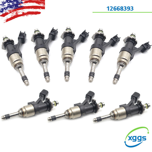 8-piece kit for universal fuel injectors 12668393, suitable for 2014-18 for Chevrolet for Cadillac Camaro SS 6.2L.