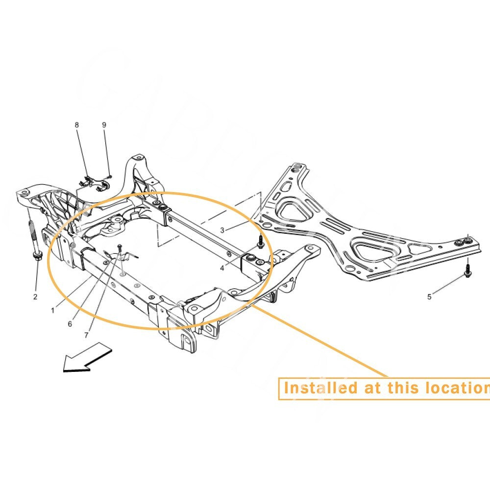 for Maserati GHIBLI front suspension equipment manufacturer: 670154977