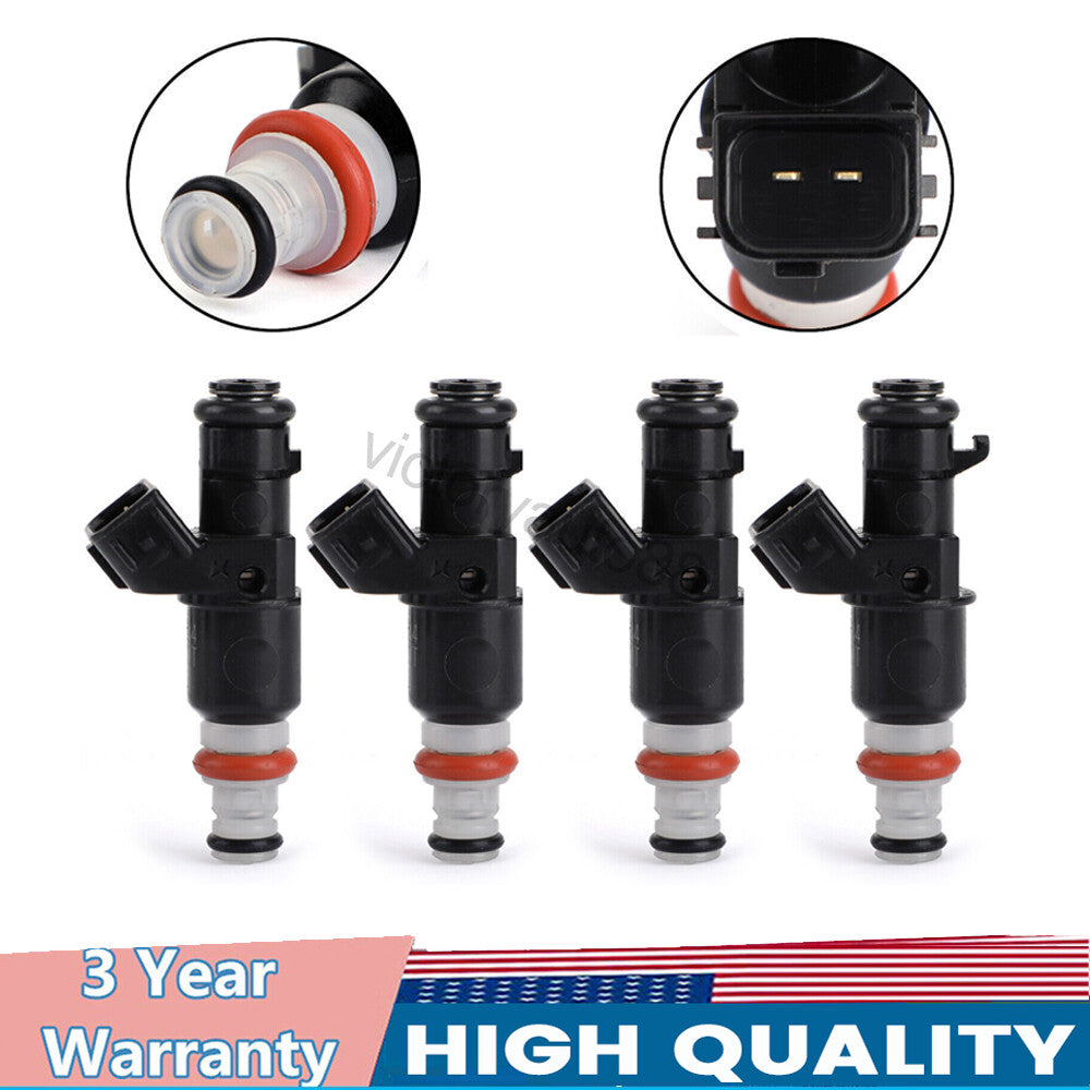4-pack of new fuel connectors 16450-RAA-A01 for ELEMENT ACCORD CR-V 2.4L RSX BASE 2.0L