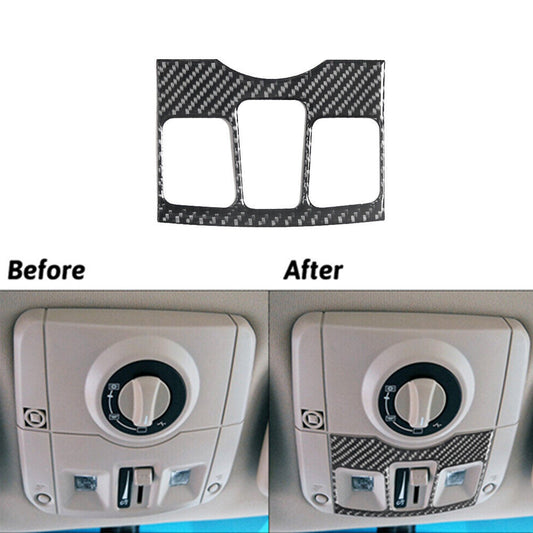 Carbon Fiber Overhead Console Control Trim Cover for Cadillac CTS 2003-2007