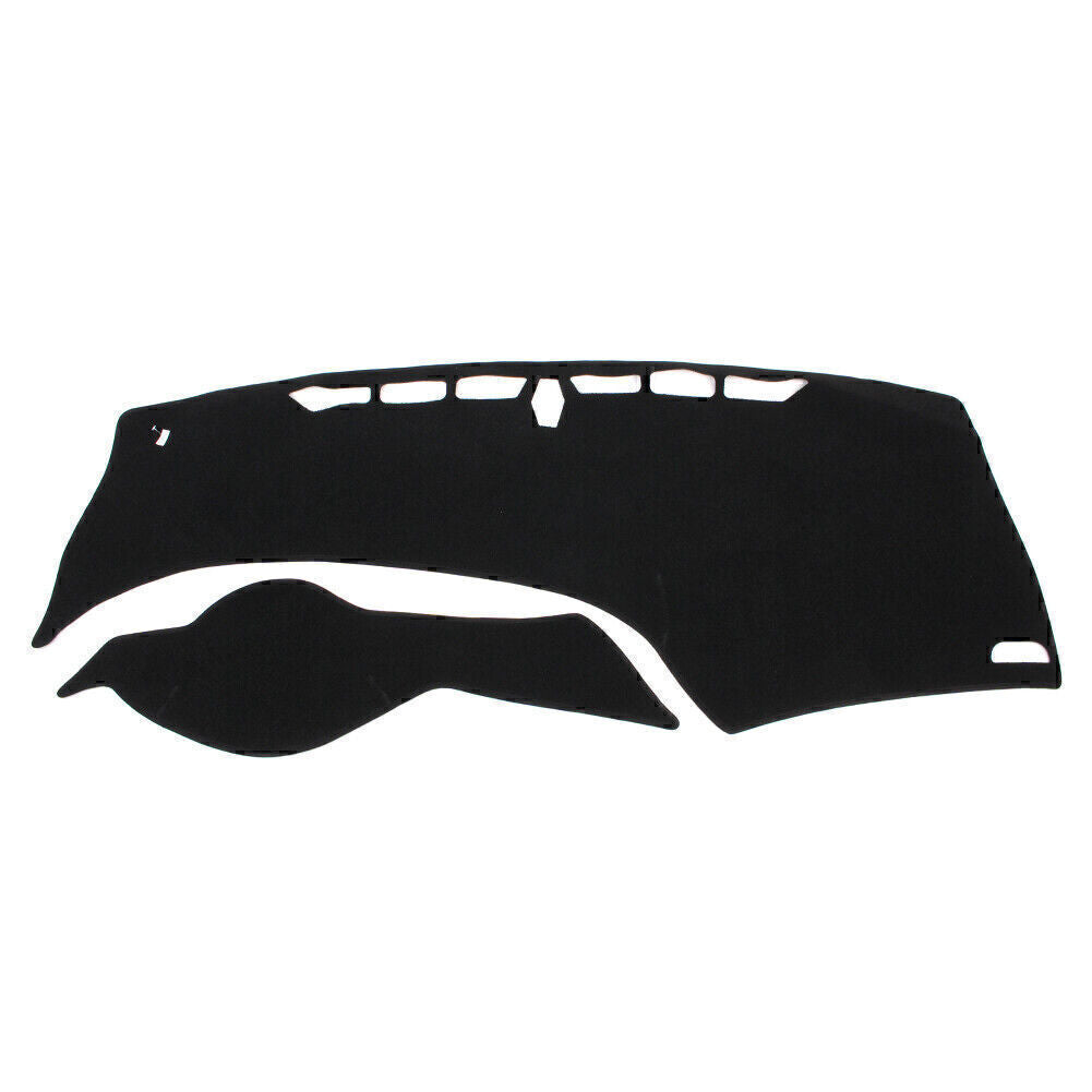 Black Polyester Dash Mat Dashboard Cover Dashmat for Honda for Civic 2012-2015 13