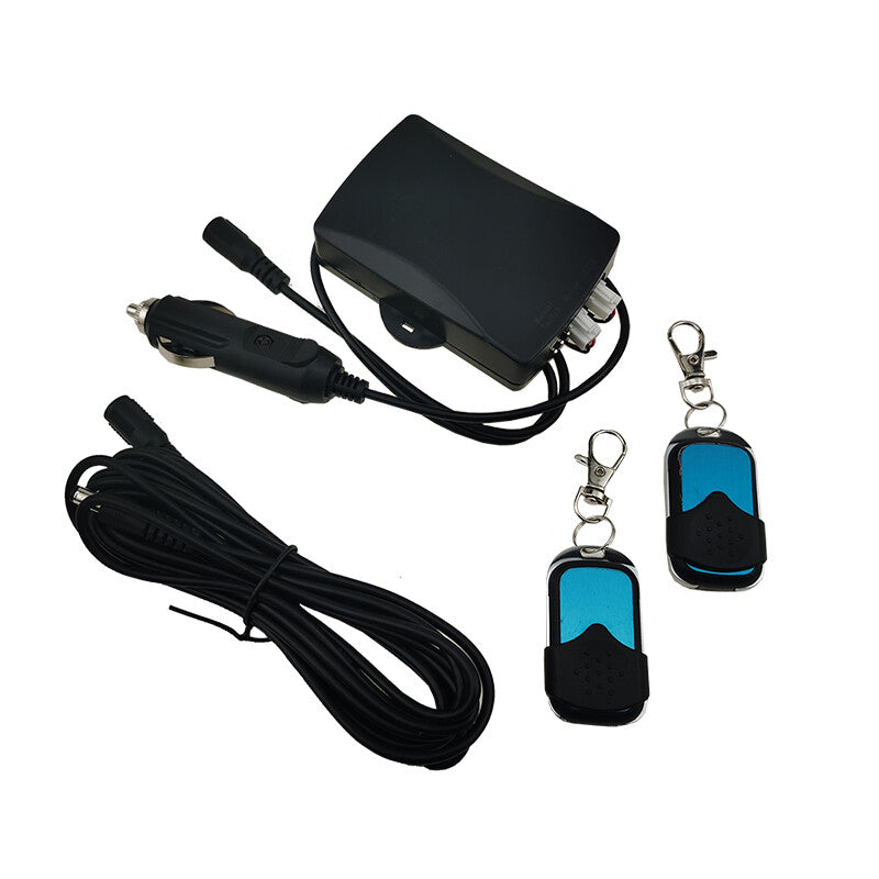 Electric exhaust valve wiring accessories remote control junction box kit