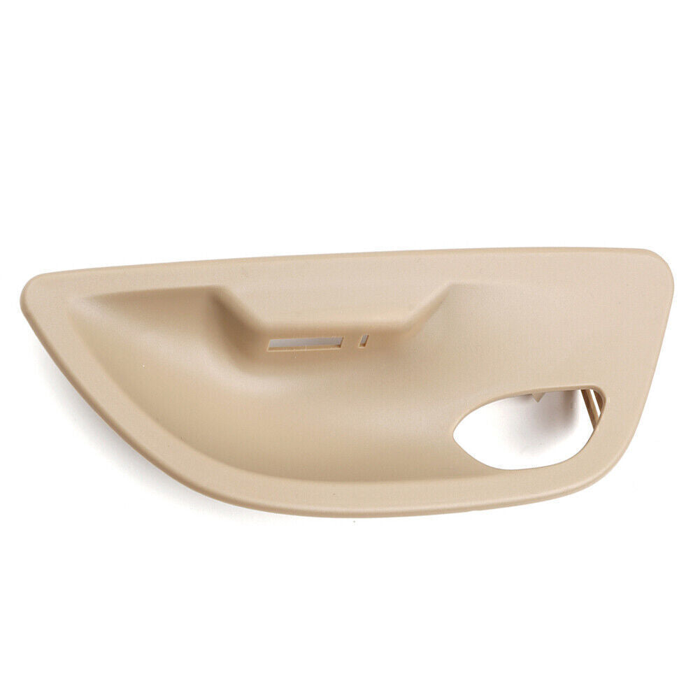Beige Interior Door Handle Bowl Cover Trim for BMW 5 Series F10 F11 2011-2017