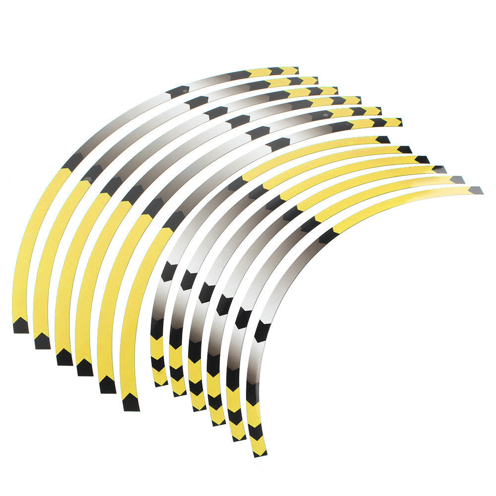 for Honda CRF 450R 2002-2021 CRF 250R 2003-2021 Yellow 21 19 Rim Wheel Decals
